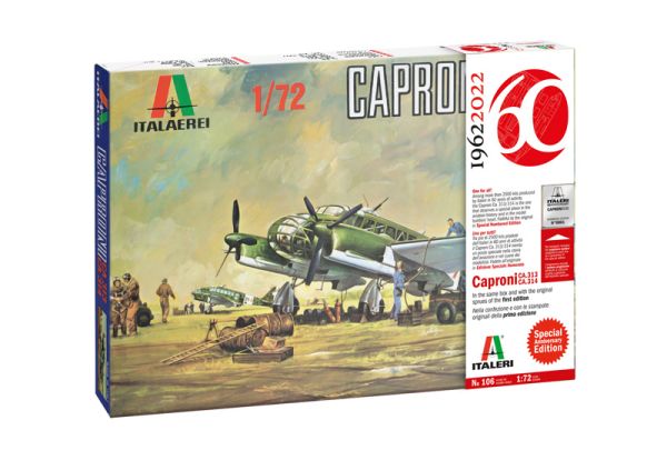 ITA0106 - Avion CAPRONI Ca. 313/314 Vintage Spécial anniversaire à assembler et à peindre - 1
