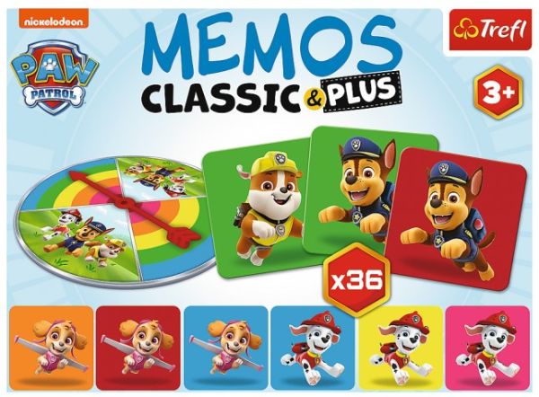 TRF02269 - Memos Classic et plus PAT PATROUILLE | dés 3 ans - 1