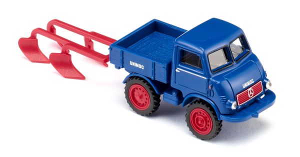 WIK036852 - UNIMOG U 401 avec Charrue - 1