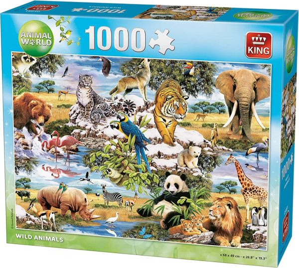 KING05481 - Puzzle 1000 pièces Les merveilles de la nature - 1