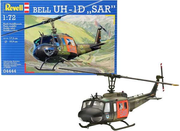 REV04444 - Hélicoptère Bell UH-1D SAR à assembler et à peindre - 1