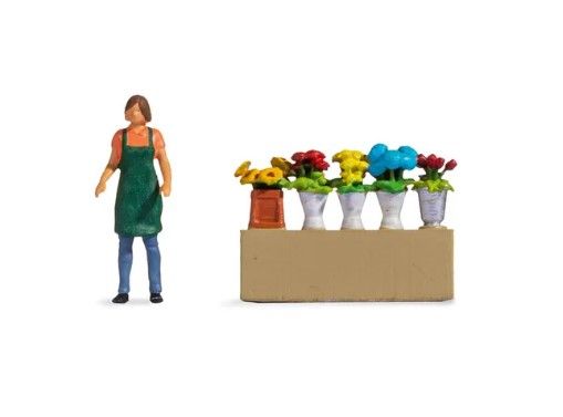 NOC16502 - Petites scènes - Étalage de fleurs - 1