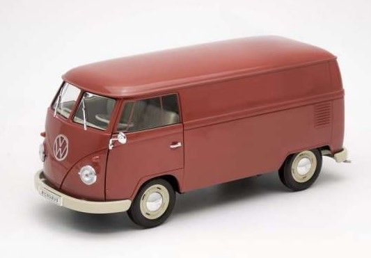 WEL18053R - VOLKSWAGEN T1 van rouge - 1
