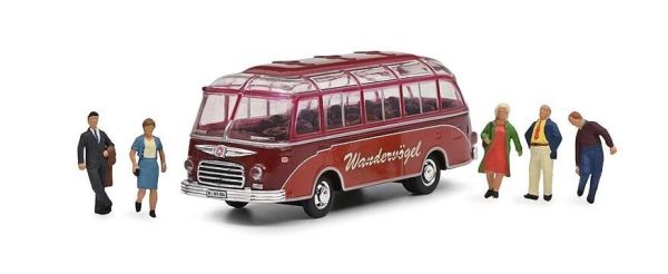 SCH26692 - SETRA S6 avec 5 figurines - 1