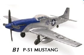NEW20217-C - Avion MUSTANG P-51 en kit - 1