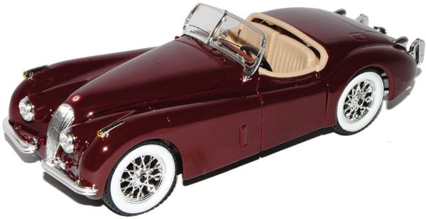 BUR22018RO - JAGUAR XK120 Cabriolet 1951 Rouge - 1