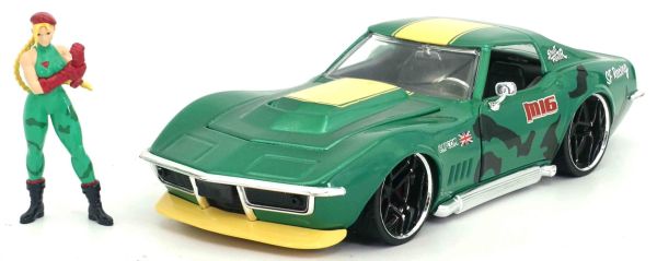 JAD30837 - CHEVROLET Corvette Stingray 1969 avec figurine CAMMY - 1