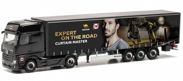 HER316927 - MERCEDES-BENZ Actros G. 4x2 avec remorque 3 essieux WIELTON/ TIP - 1
