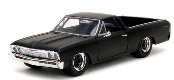 JAD34413 - CHEVROLET el Camino 1967 noir FAST & FURIOUS - 1