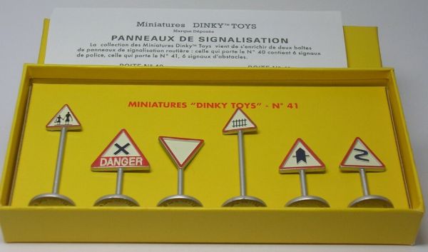DIN41 - 6 panneaux de signalisation de route – Édition ATLAS - 1