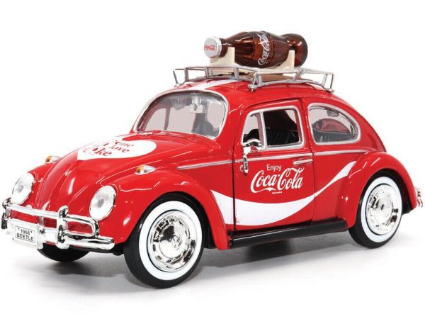 MCITY424066 - VOLKSWAGEN Coccinelle avec bouteille Coca-Cola - 1