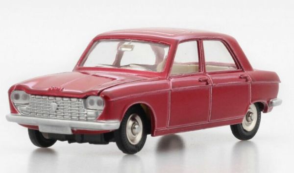 DIN510 - PEUGEOT 204 Berline rouge – Édition ATLAS - 1