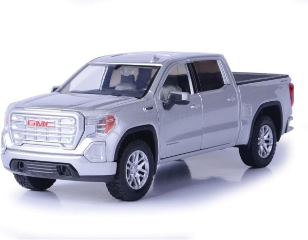 MMX73670ARGENT - GMC Sierra 1500 slt crew cab 2019 argent - 1