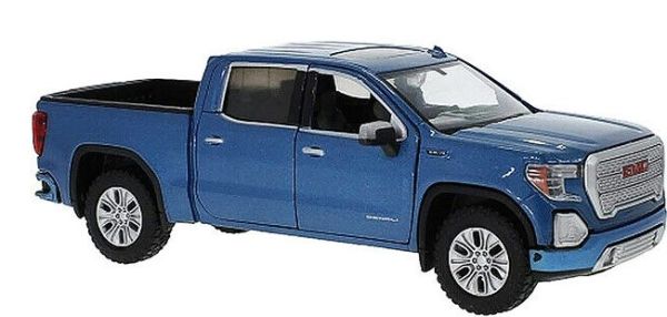 MMX79362BL - GMC Sierra 1500 Denali Crew Cab 2019 Bleu - 1