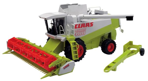 BRU2120 - Moissonneuse CLAAS Lexion 480 avec chariot de coupe - 1