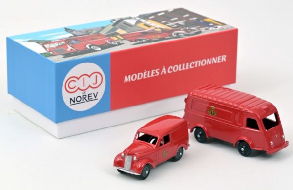 NOREVC36102 - Coffret RENAULT 1000kgs et Dauphinoise Postes Belges - 1