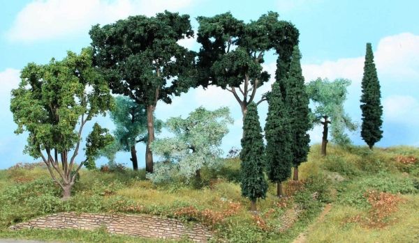 HEK1774 - 11 Arbres méditerranéens 8-17 cm - 1