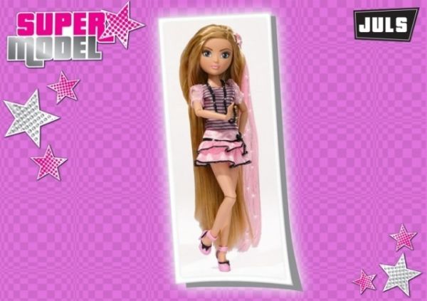 SIM10563440 - Super Model Chic Hairstyles JULS avec accessoires - 1