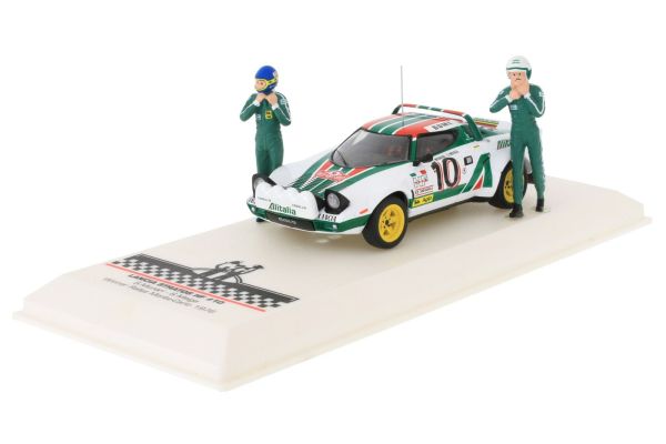 IXOSPRM001-76 - LANCIA Stratos HF #10 Rallye de Monte Carlo 1976 avec figurine S.MUNARI /S.MAIGA - 1