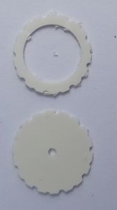 MCP-011 - 4 Entretoises. 2 flancs rouleau barre type 1