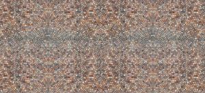 HEK12071 - 3 Feuilles de 31x21 cm - pavés romains