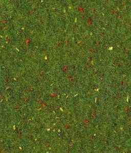 HEK30921 - Tapis d'herbe prairie fleurie - 75x100 cm