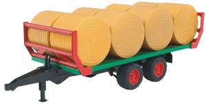 BRU2220 - Remorque avec  balles Ech:1/16
