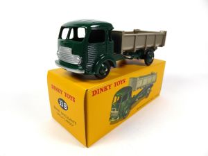 DIN33B - SIMCA cargo benne basculante 4x2 vert et argent – Édition ATLAS