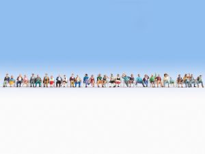 NOC16045 - Personnages assis