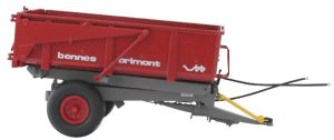REP069 - Benne 1 essieu BRIMONT BB8 SE